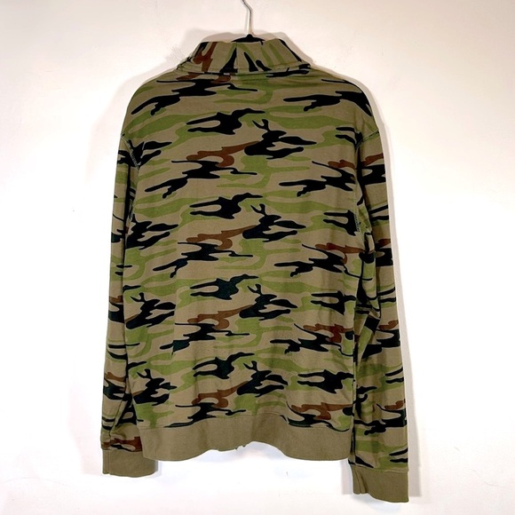 Univibe Military Army Camo Women’s Size XL Green & Black Zip Up Jacket Blazer - Picture 9 of 14